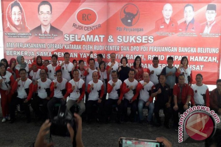 PDIP Babel Gelar Operasi Katarak Gratis