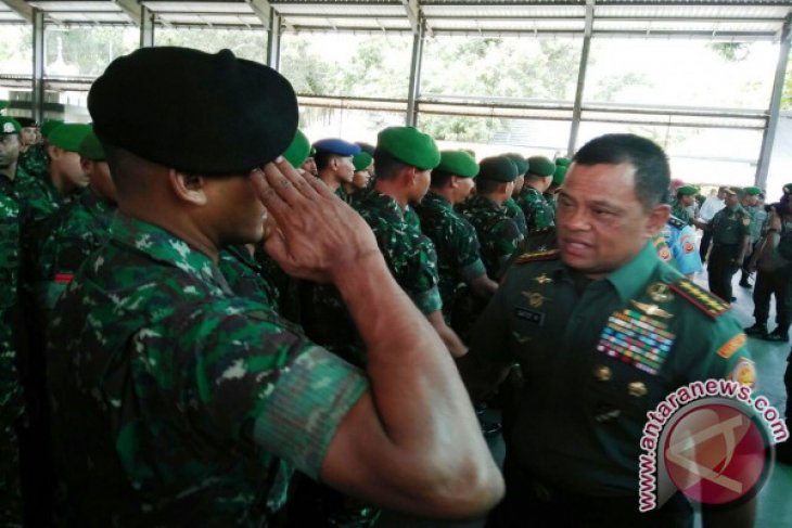 Panglima Beri Pengarahan Kepada Prajurit TNIPolri