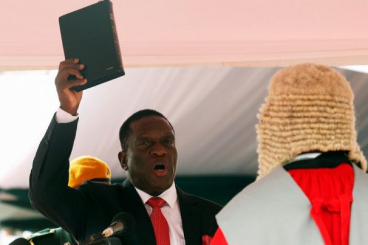 Lantik kabinet baru, Presiden Zimbabwe desak publik bersatu