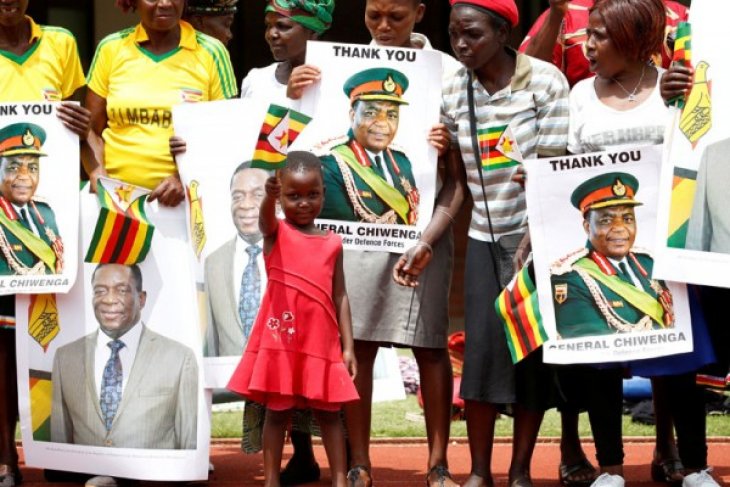 Mnangagwa disumpah jadi Presiden Zimbabwe
