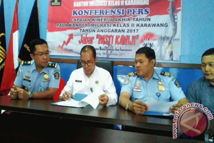 Delapan WNA terjaring di Karawang tidak melanggar