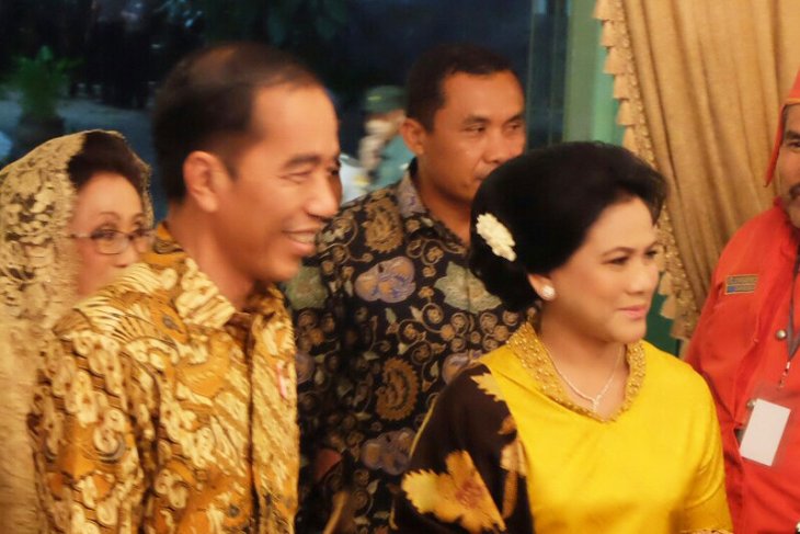 Presiden hadiri resepsi pernikahan putri Mensesneg di Yogyakarta