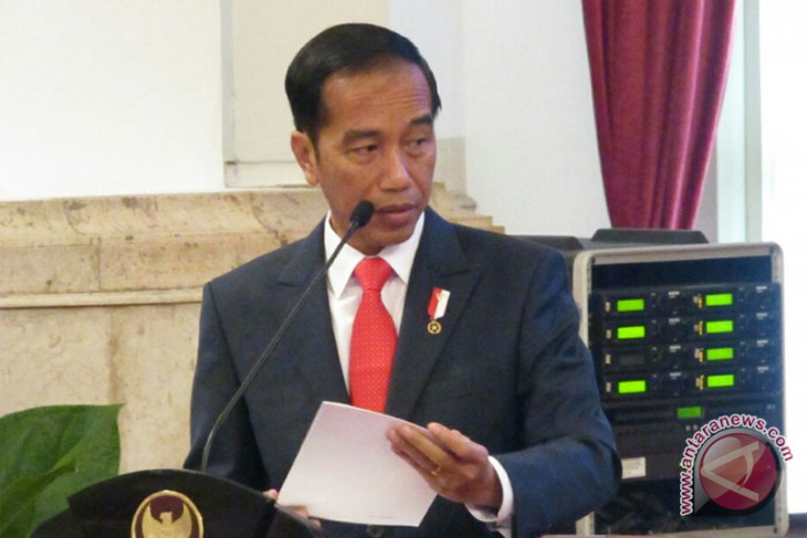 Presiden Jokowi pimpin rapat terbatas peningkatan investasi