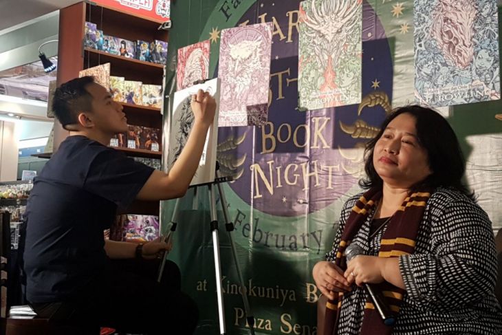 Ilustrasi sampul Harry Potter Indonesia masuk 10 terbaik 