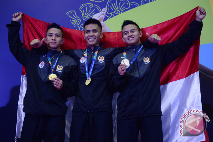 Final Pencak Silat Tim Artistik Putra