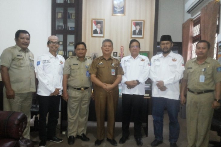 DPW IKM Babel beraudiensi dengan Kepala Badan Kesbangpol