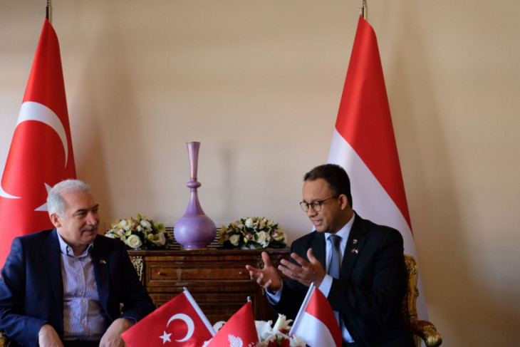 Anies Bertemu Wali Kota Istanbul