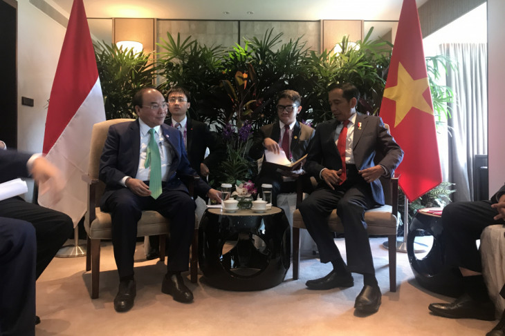 Jokowi ajak PM Vietnam rampungkan negosiasi ZEE