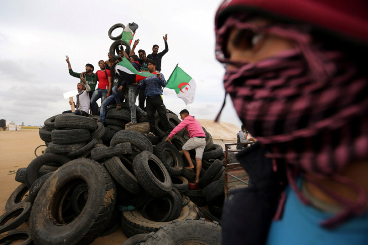 20.000 orang Palestina ikuti aksi di perbatasan Gaza-Israel