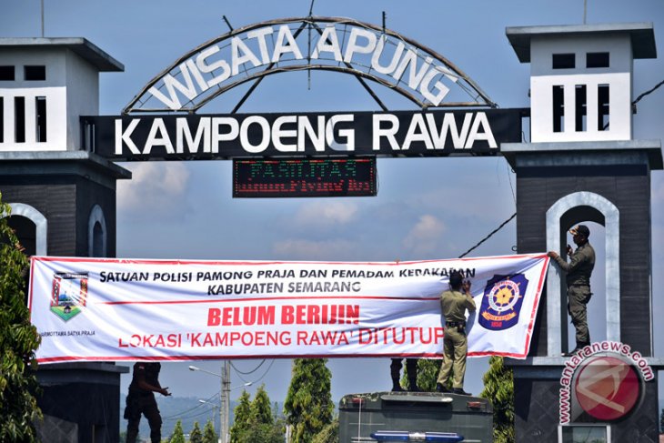 Penertiban tempat wisata tak berizin