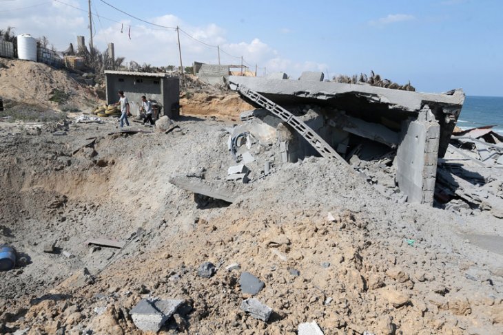 Jet-jet Israel serang Gaza setelah roket hantam rumah di Beersheba