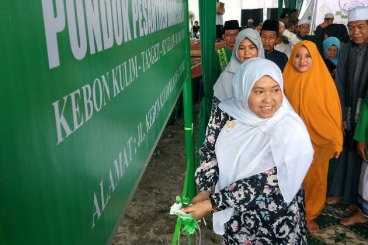 Bupati Masnah resmikan Ponpes Darussalam