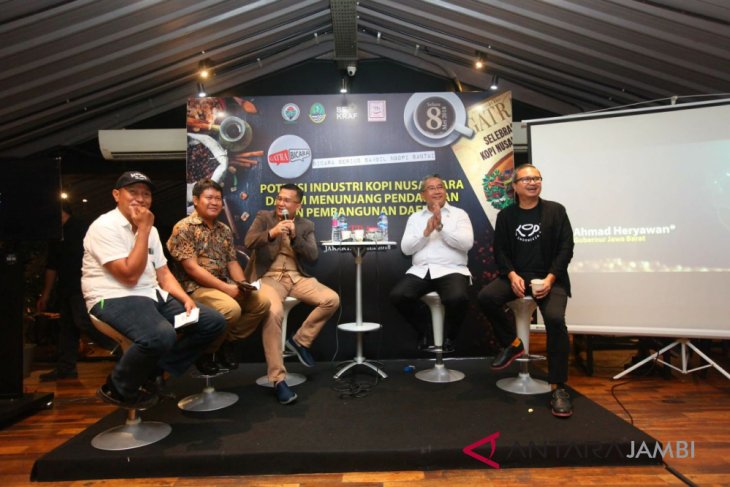 Disperindag paparkan kopi Jambi di hadapan menteri