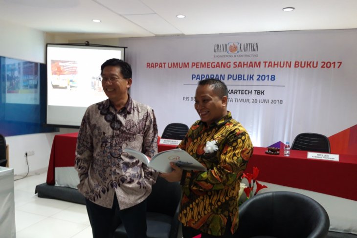 2018, Grand Kartech incar bisnis infrastruktur pertambangan