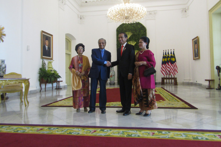 Presiden Sambut PM Mahathir Di Istana Bogor