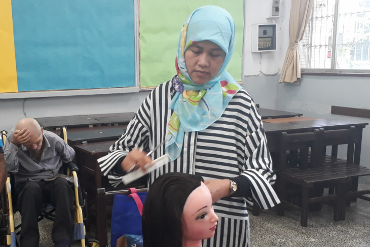 Kursus salon TKI Taiwan butuh dukungan biaya
