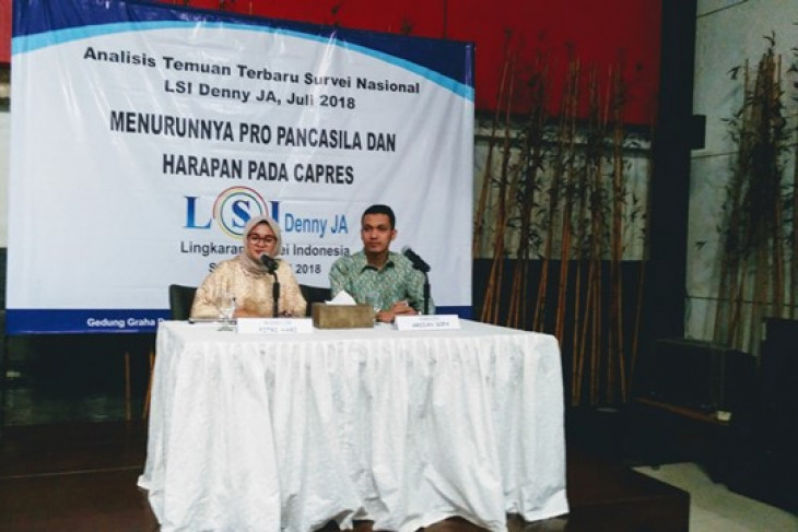 Survei: Publik inginkan capres dan cawapres yang wacanakan kebersamaan