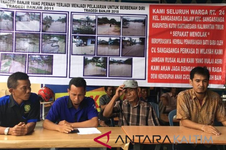 Warga Sangasanga tolak beroperasi tambang batu bara