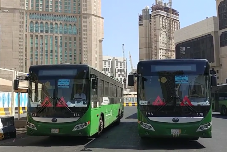PPIH: Bus haji terbakar bukan dari Indonesia