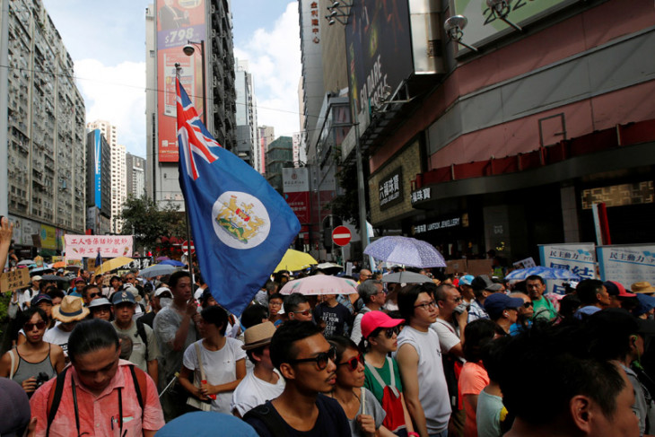 Hong Kong yang dikuasai China akan larang kelompok separatis