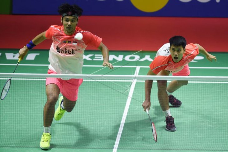 Taiwan gagalkan laju Berry Angriawan/Hardianto di perempat final Indonesia Open