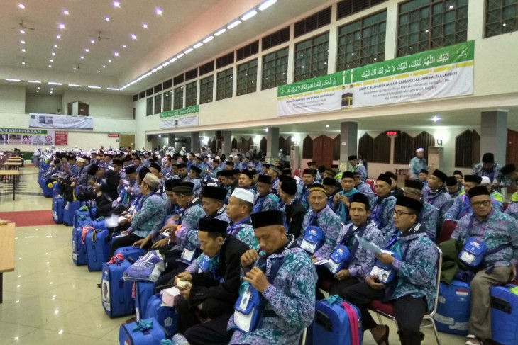 Calon haji Langkat berangkat dua kelompok terbang