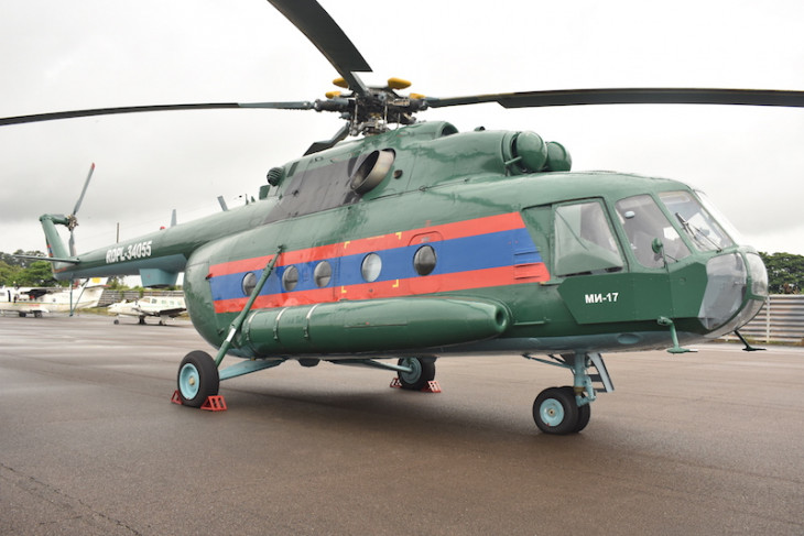 Russian Helicopters serahkan helikopter Mil Mi-17 yang diservis kepada Laos
