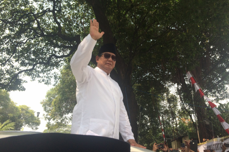 Prabowo: buruh pertama calonkan saya sebagai presiden