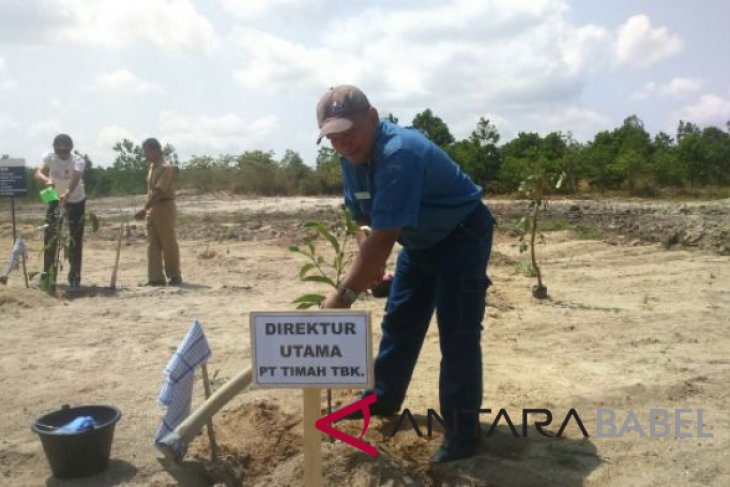 PT Timah berkomitmen lakukan reklamasi lahan bekas tambang