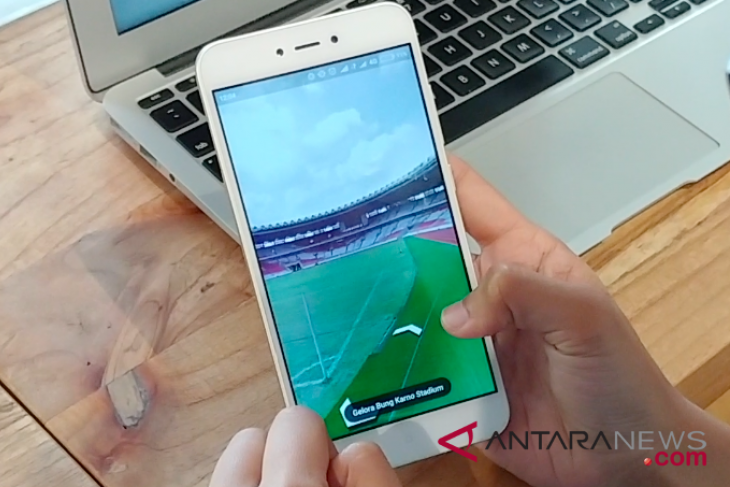 Kunjungi arena Asian Games lewat Google Maps