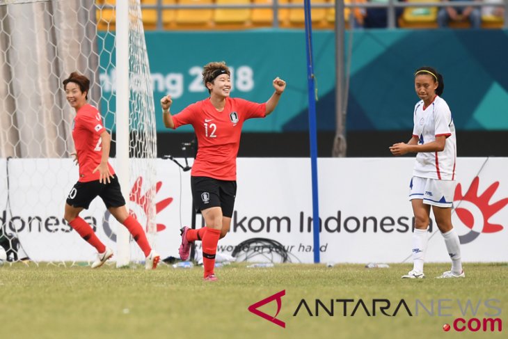 Sepak Bola Wanita Korea Selatan Vs Chinese Taipei