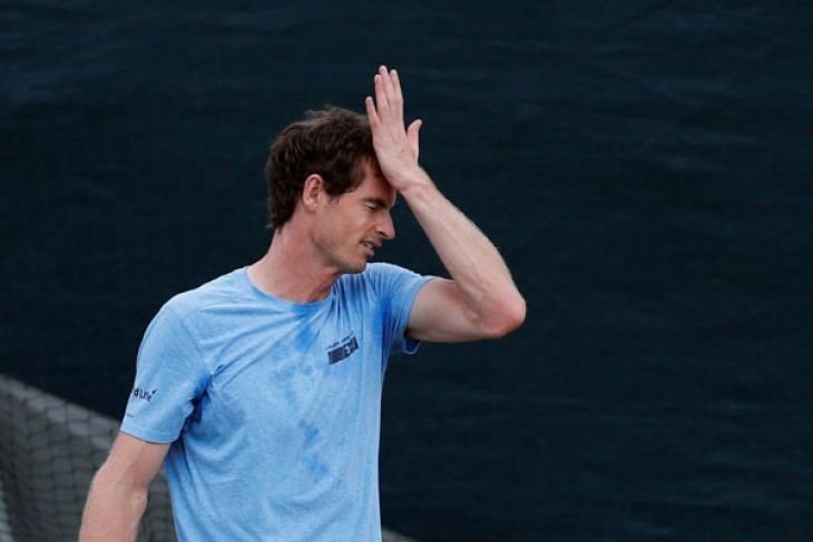 Andy Murray belum akan main tunggal di AS Open