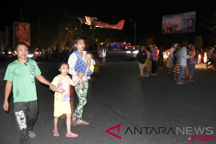 Seorang santri meninggal akibat gempa 7,0 SR