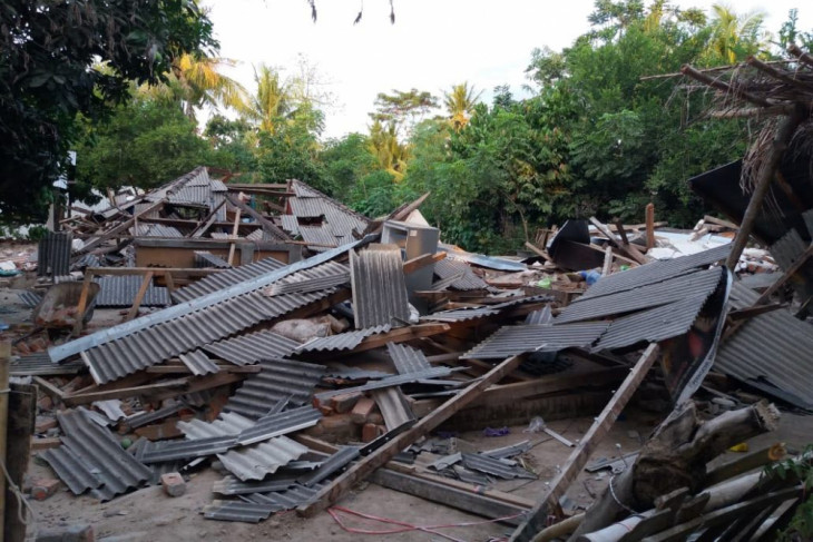 4.347 rumah di Mataram rusak akibat gempa