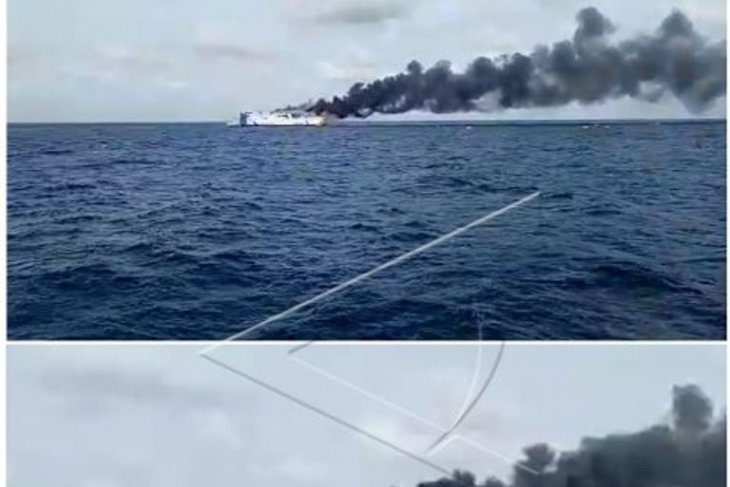 Tribun utama arena eks MTQ Jambi terbakar