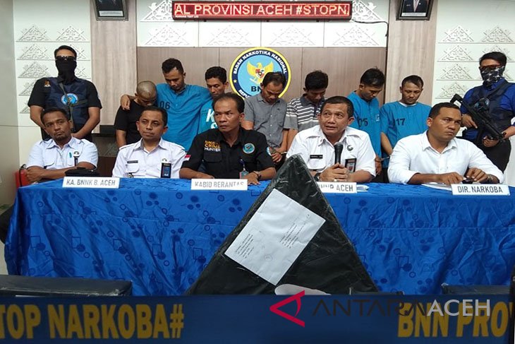 BNN Aceh gagalkan kiriman 150 Kg ganja