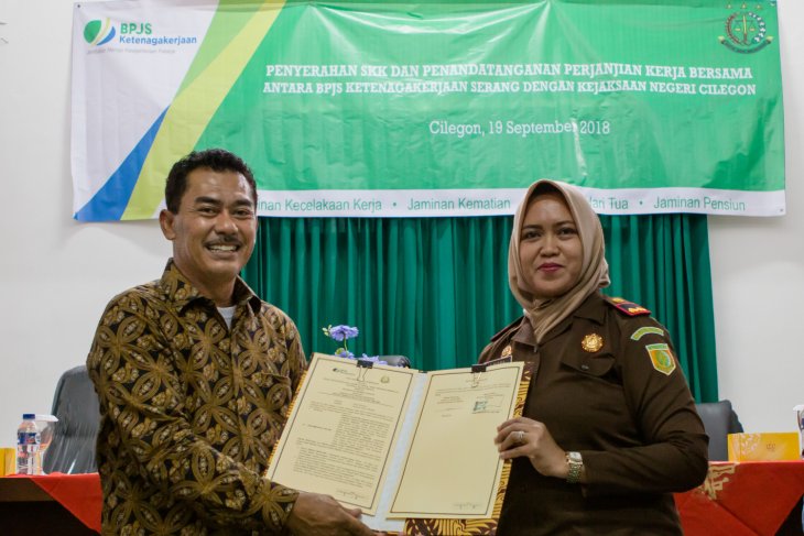 BPJS-TK Serang Lanjutkan Gandeng Kejaksaan Atasi Tunggakan