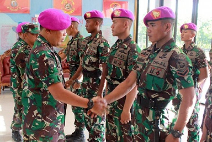 12 Bintara Remaja Perkuat Brigif 2 Marinir