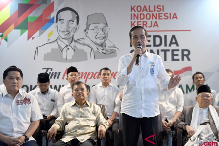 TKN Jokowi-Ma'ruf bertemu Aburizal