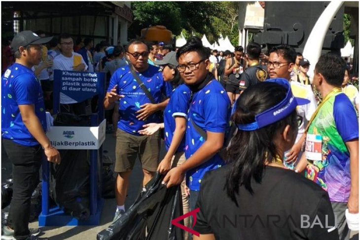 Danone-AQUA kampanyekan gerakan #BijakBerplastik pada