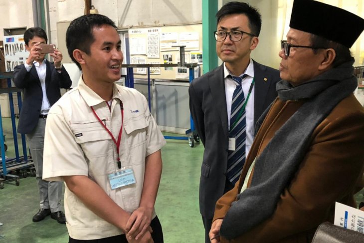Fachrori sambangi peserta magang Jambi di Jepang