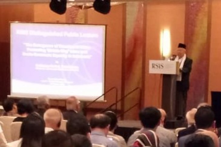 Ma'ruf Amin ajak publik Singapura promosikan Islam Wasathiyah