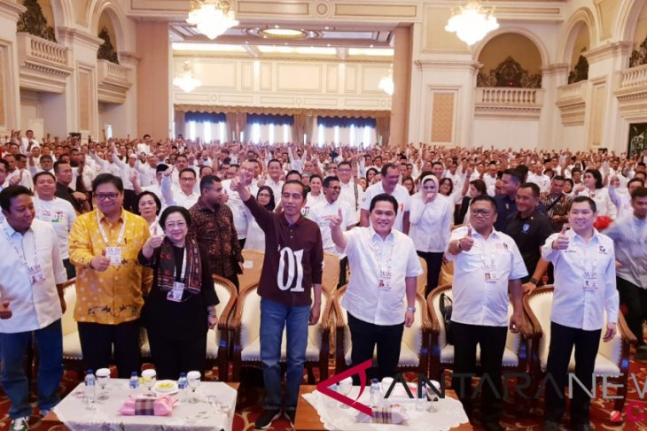 Di Sumsel, TKN Jokowi-Ma'ruf targetkan kemenangan 65 persen