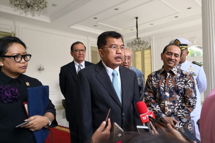 Wapres Jusuf Kalla tiba di Palu
