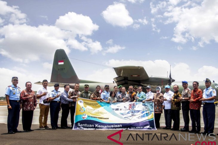 Alumni Lemhannas -J Resources kirim bantuan ke Palu