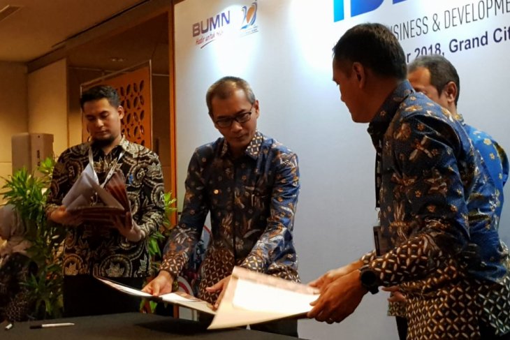 LKBN Antara teken kerja sama tiga BUMN