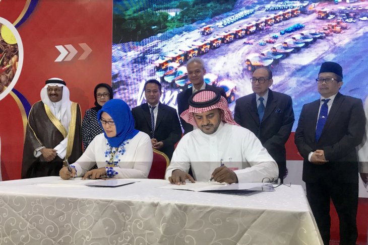 Tiga kemitraan bisnis Indonesia-Arab Saudi ditandatangani saat Indonesia Expo