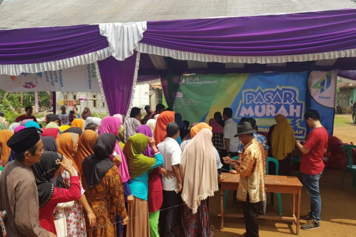 BPJS-TK: Pembeli Di Pasar Murah Dapat Dua Program Jaminan