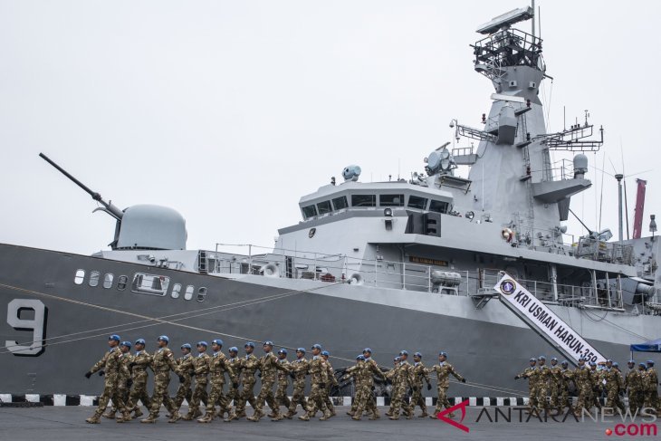 KRI Usman Harun-359 tuntaskan misi perdamaian di Timur Tengah