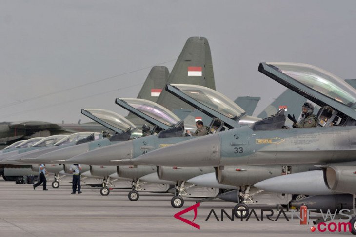 TNI AU buka latihan gabungan tempur udara